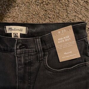 Madewell NWT Mid rise bootcut Jeans